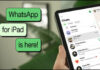 Setelah 15 Tahun Menanti, Akhirnya Whatsapp Resmi Hadir di Ipad