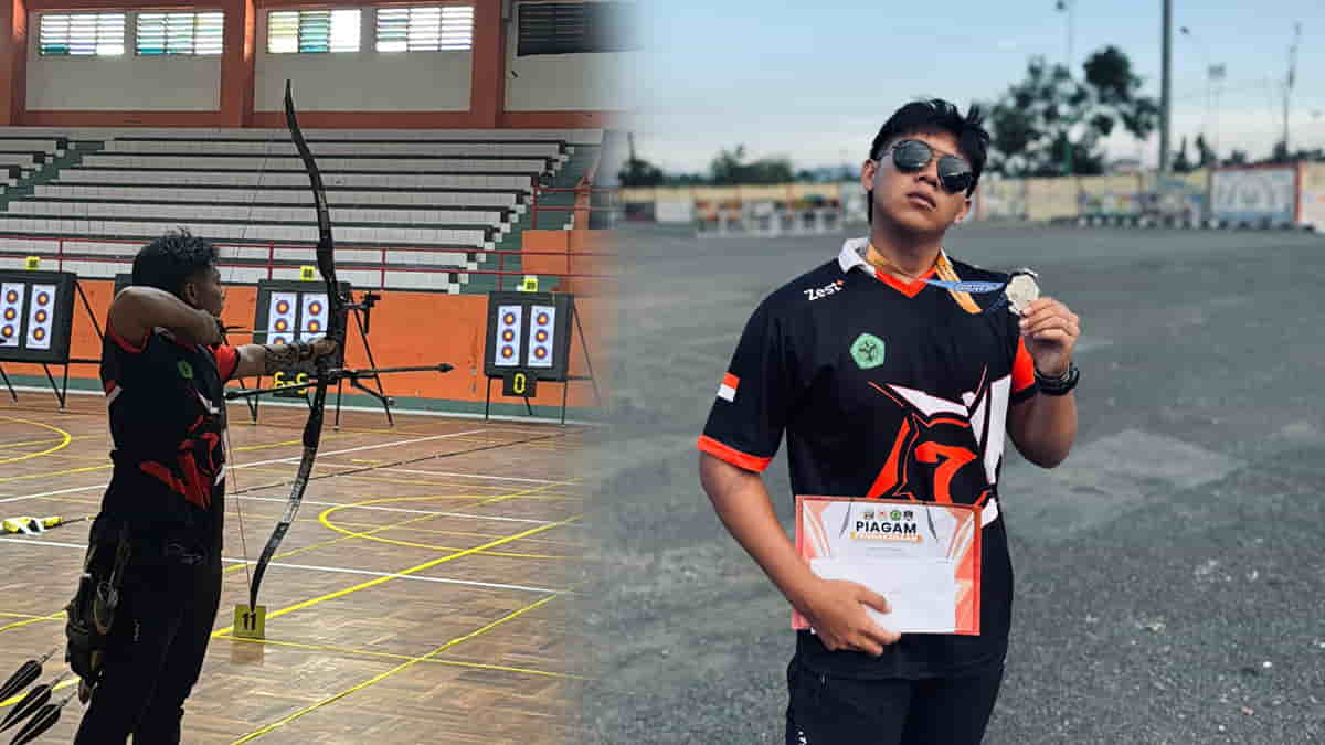 Bripda Rizak Aril Zakri Harumkan Polres Pangandaran, Raih Juara 2 Kejuaraan Panahan Tingkat Nasional