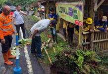 Wali Kota Banjar Minta Perbaikan Jalan Amblas Dipercepat agar Arus Lalu Lintas Lancar