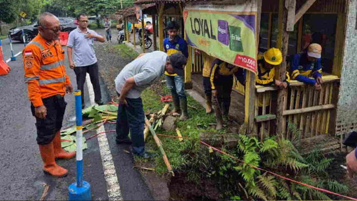 Wali Kota Banjar Minta Perbaikan Jalan Amblas Dipercepat agar Arus Lalu Lintas Lancar