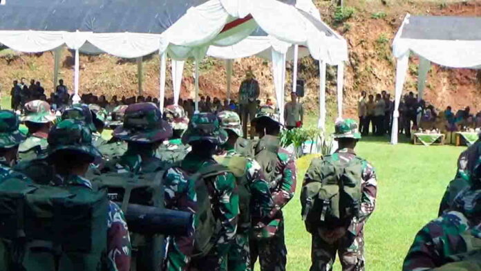 Program TMMD ke-124 Resmi Dibuka di Desa Pamulihan Sumedang, Wujud Sinergi TNI dan Masyarakat untuk Pembangunan Merata