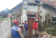 Pergerakan Tanah Ancam 14 Rumah Warga Tasikmalaya, Masyarakat Diimbau Meningkatkan Kewaspadaan