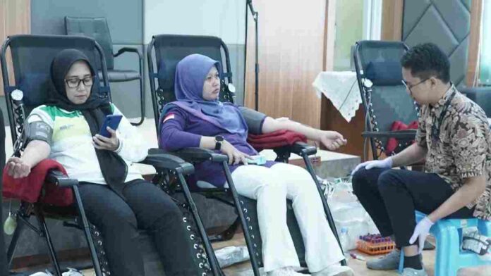 Donor Darah hingga Senam Zumba Warnai Peringatan Hari Jadi Ke 383 di RSUD Ciamis