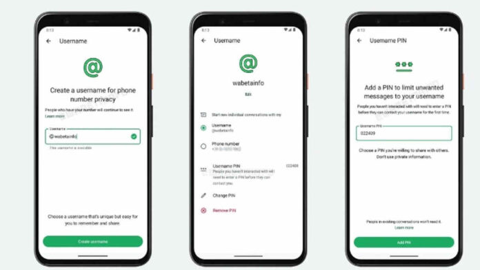 Fitur Username Whatsapp, Pengguna Tidak Perlu Bagikan Nomor Telepon