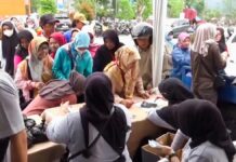 Gerakan Pangan Murah di Sumedang
