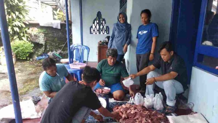 Idul Adha 2025, PAN Ciamis Tebar Kepedulian Lewat Dua Ekor Sapi Kurban