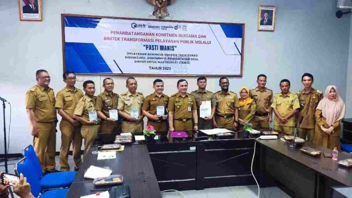Implementasi Misi Bupati Ciamis, Disdukcapil Luncurkan Inovasi PASTI MANIS