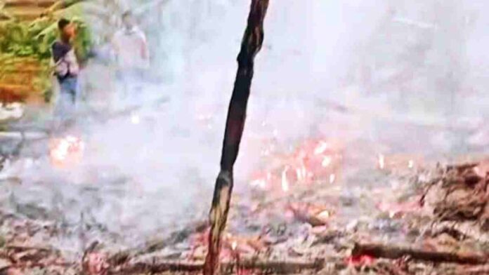 Kandang di Sukamantri Ciamis Terbakar, Dua Ribu Ayam Mati Terpanggang