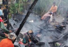 Kebakaran hanguskan dua rumah dan satu motor di Tasikmalaya