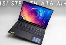 MSI Stealth A16 AI+, Laptop Gahar dengan Daya Baterai Tinggi
