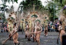 Puluhan Kesenian Helaran Ramaikan Galuh Ethnic Carnival di Hari Jadi Ciamis ke 383