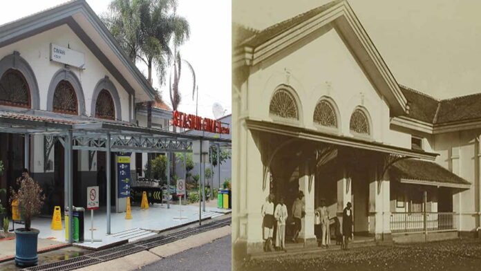 Spoorweg Station Tjimahi, Sejarah Berdiri dan Fungsinya