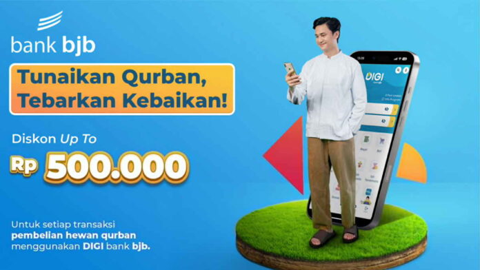 bank bjb Hadirkan Promo Tunaikan Qurban, Tebarkan Kebaikan