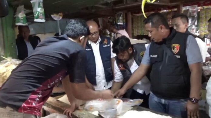 Cegah Peredaran Beras Oplosan di Sumedang, Satgas Pangan Sidak Pasar Tanjungsari