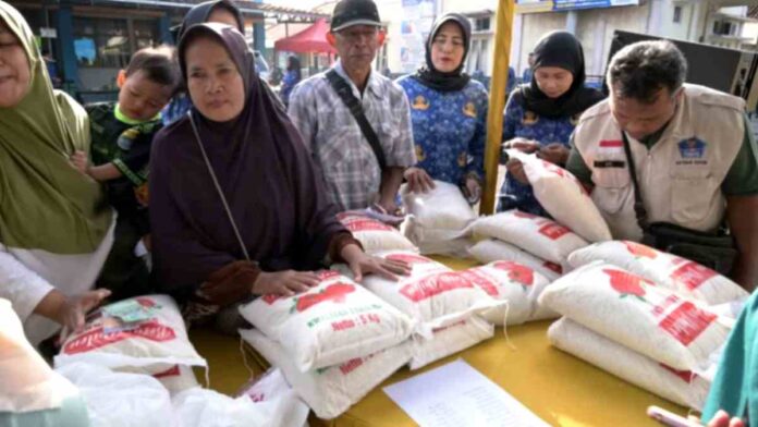 Pangan Murah Bersubsidi di Kota Banjar Diserbu Warga, Sembako Habis Terjual