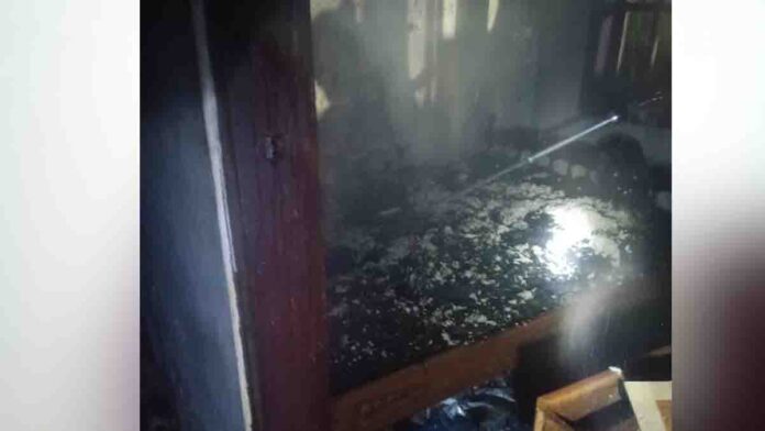 Sebuah Rumah Kosong di Panyingkiran Ciamis Terbakar, Diduga Akibat Korsleting Listrik 