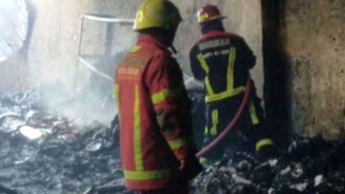 4 Bangunan Gudang di Kota Cimahi Terbakar Hebat, Api Kembali Muncul dari Gudang Arsip Milik DPKP