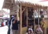 Alun-Alun Tegalkalong Sumedang Disulap Jadi Kampung Tempo Dulu, Warga Antusias