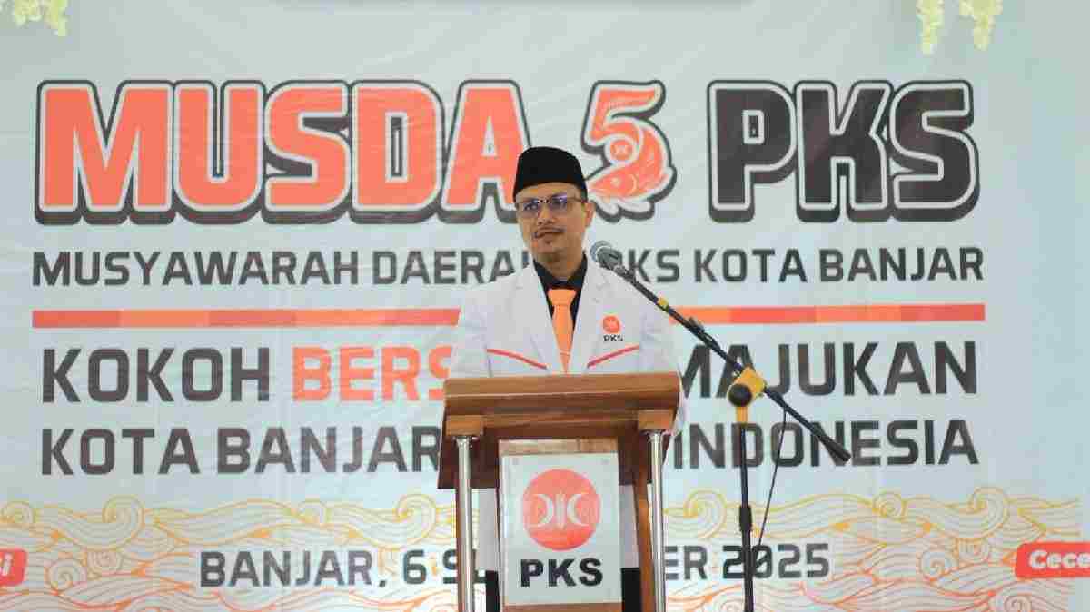 Cecep Dani Kembali Memimpin PKS Kota Banjar, Berkomitmen Mengawal Pembangunan Daerah