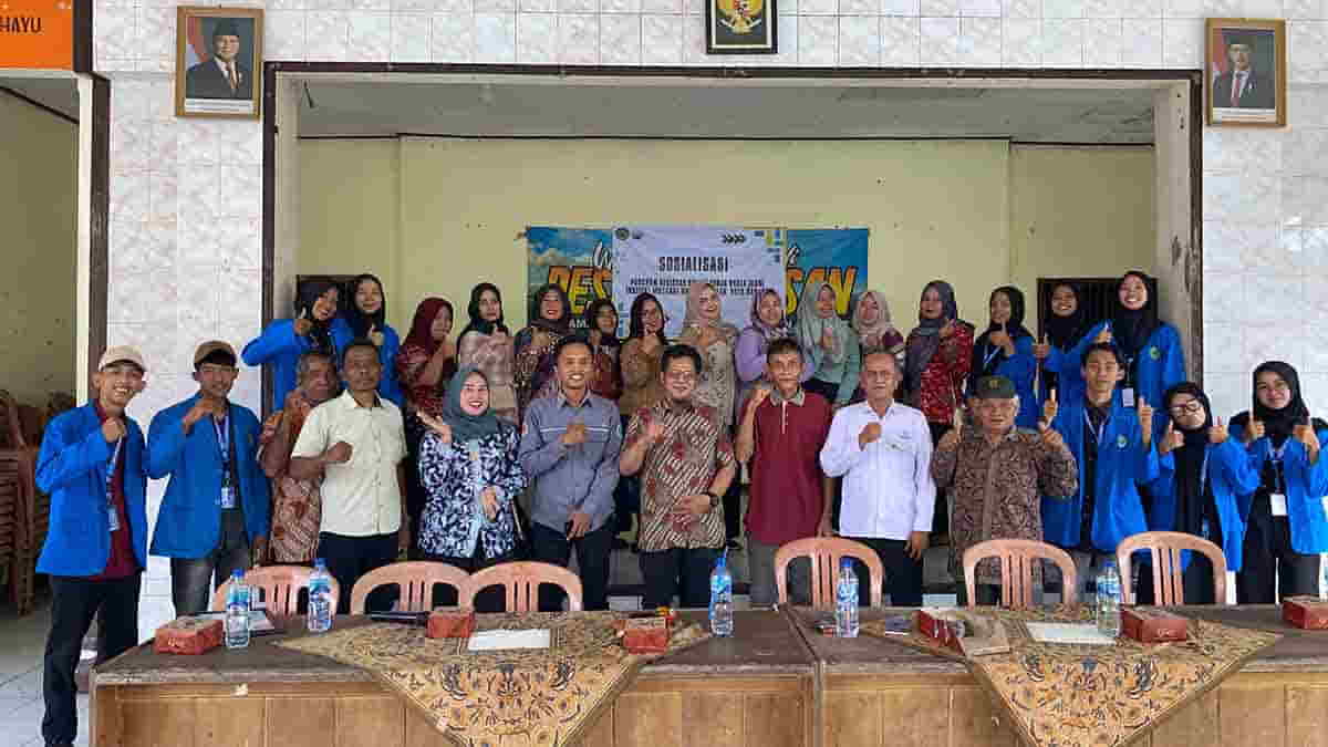 Mahasiswa IMA Kota Banjar Kenalkan Pemanfaatan Media Sosial untuk Pertanian dan UMKM di Panulisan Cilacap