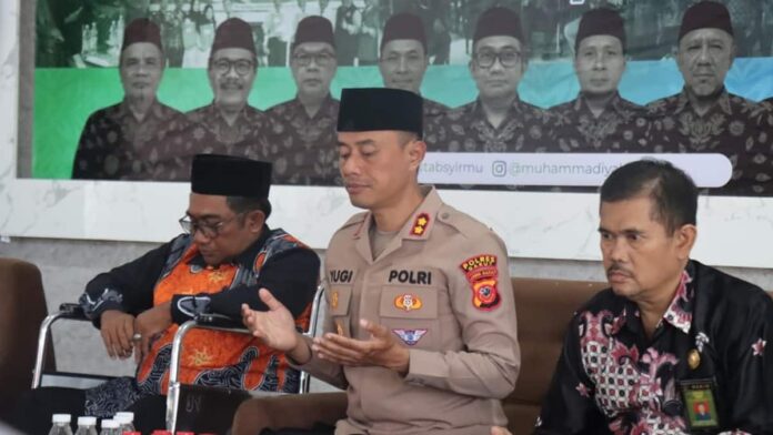 Polres Garut Sambangi Tokoh Agama, Ajak Warga Jaga Kondusivitas