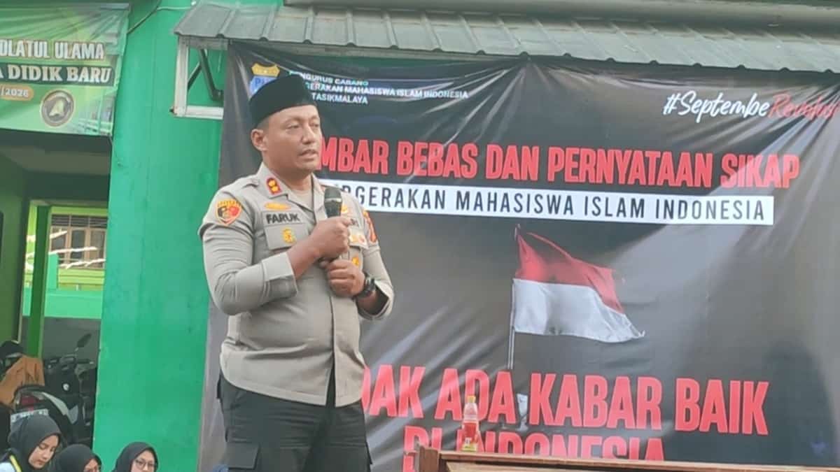 Terkait Demo Mahasiswa di Kota Tasikmalaya, Kapolres Janji Tak Represif